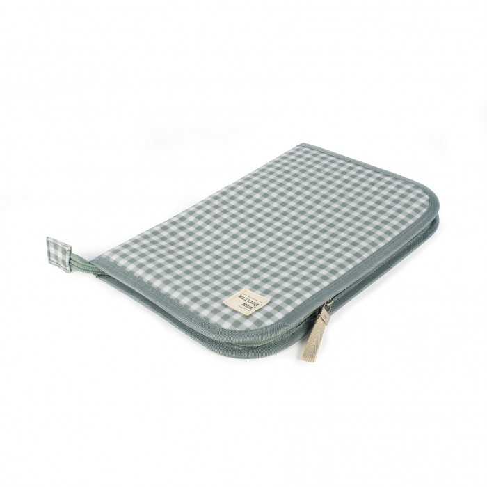 Pasito a Pasito Portadocumenti I Love Vichy Verde