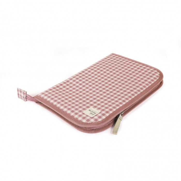 Pasito a Pasito Portadocumenti I Love Vichy Rosa