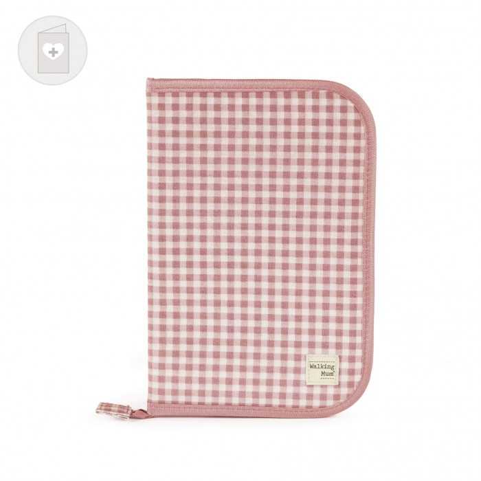 Pasito a Pasito Portadocumenti I Love Vichy Rosa