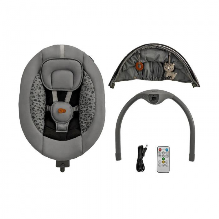 Kinderkraft Sdraietta a Dondolo Elettrica 2in1 LUMI 2 - Scegli il Colore