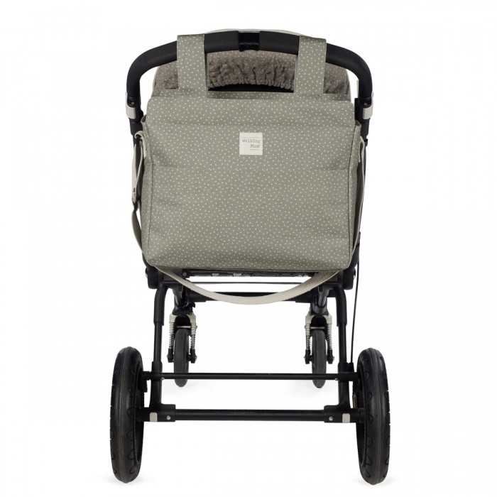 Pasito a Pasito Borsa Fasciatoio Poppy Pois Muschio