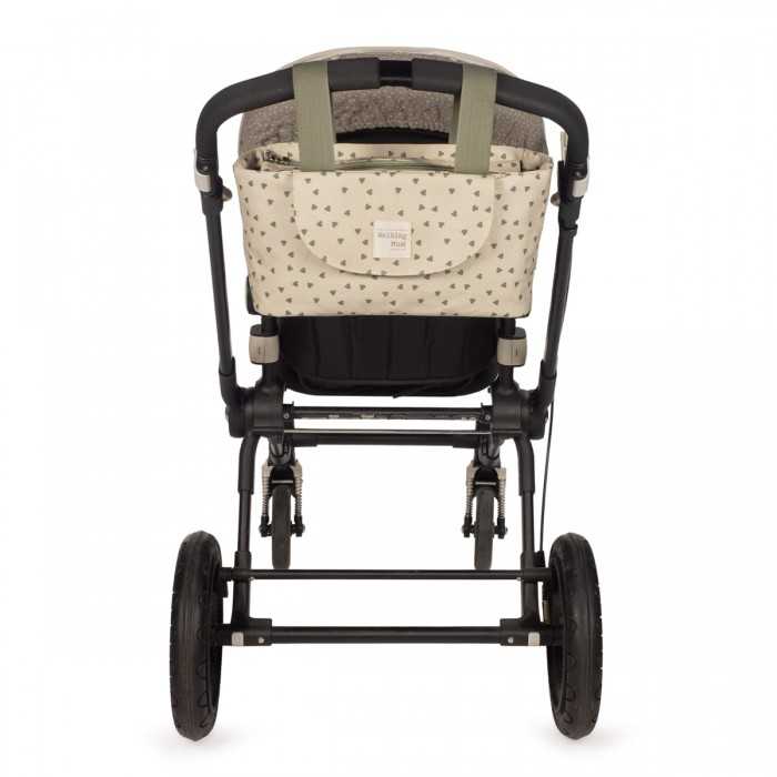 Pasito a Pasito Organizer Poppy Cuori Muschio