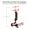 Kinderkraft Monopattino Halley Pink