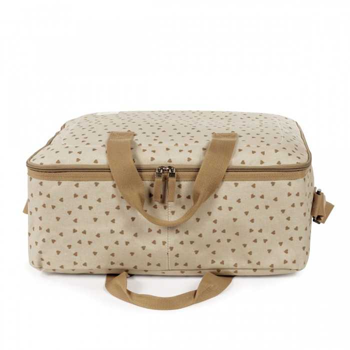 Pasito a Pasito Valigia Poppy Cuori Cannella