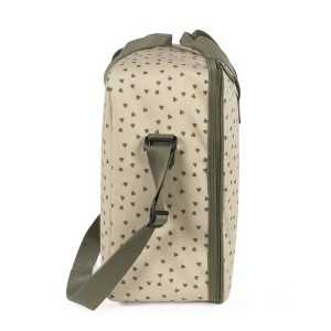 Pasito a Pasito Valigia Poppy Cuori Muschio