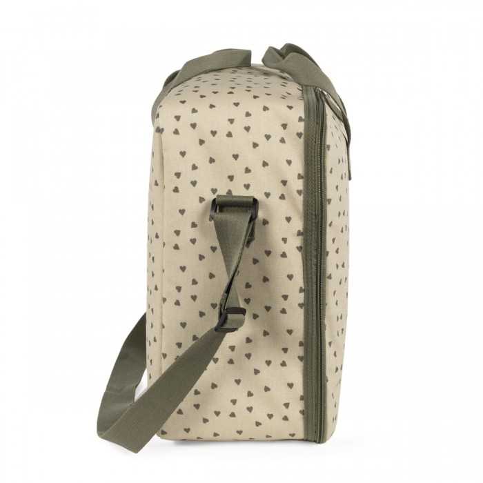 Pasito a Pasito Valigia Poppy Cuori Muschio