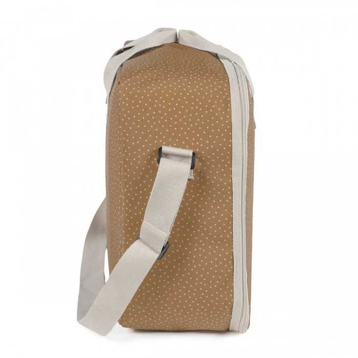 Pasito a Pasito Valigia Poppy Pois Cannella