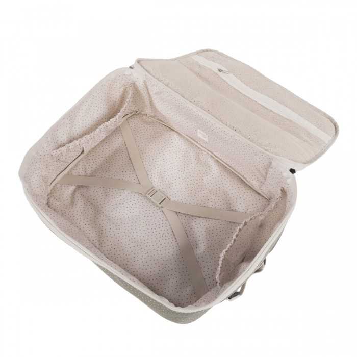 Pasito a Pasito Valigia Poppy Pois Muschio