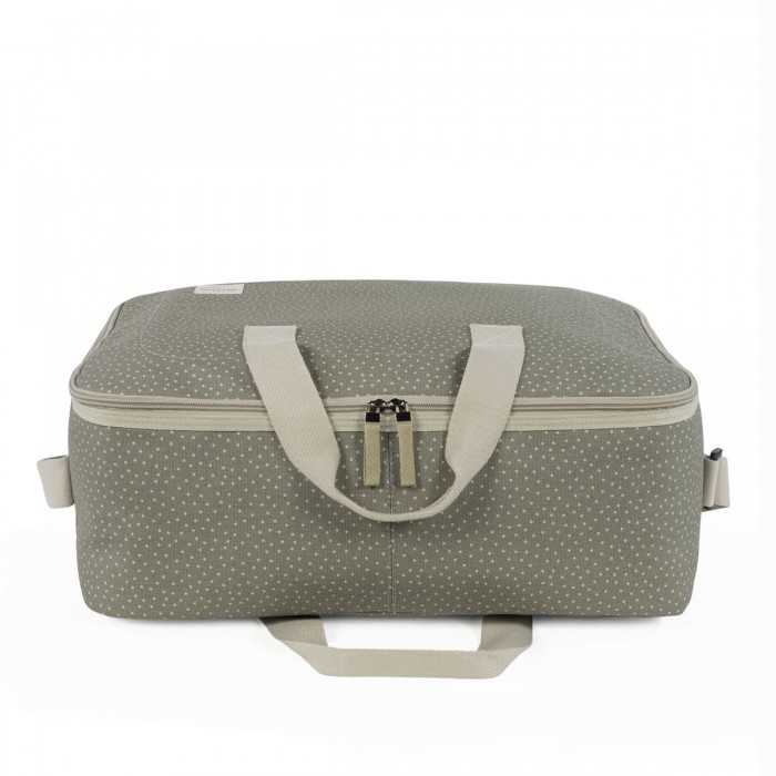 Pasito a Pasito Valigia Poppy Pois Muschio