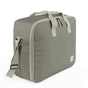 Pasito a Pasito Valigia Poppy Pois Muschio