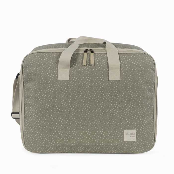 Pasito a Pasito Valigia Poppy Pois Muschio