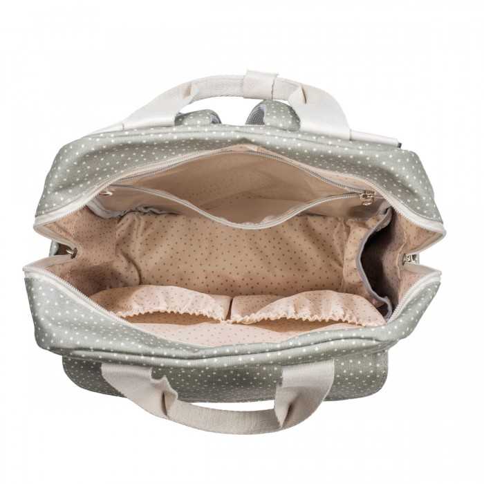 Pasito a Pasito Zaino Poppy Pois Muschio