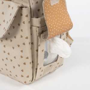 Pasito a Pasito Zaino Poppy Cuori Cannella