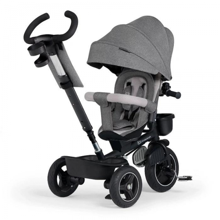 Kinderkraft Triciclo Spinstep Grey