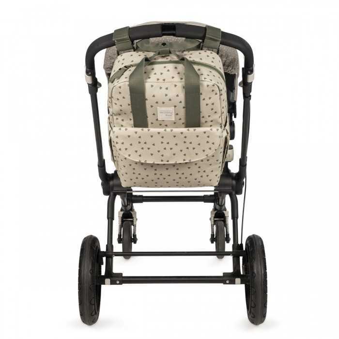 Pasito a Pasito Zaino Poppy Cuori Muschio