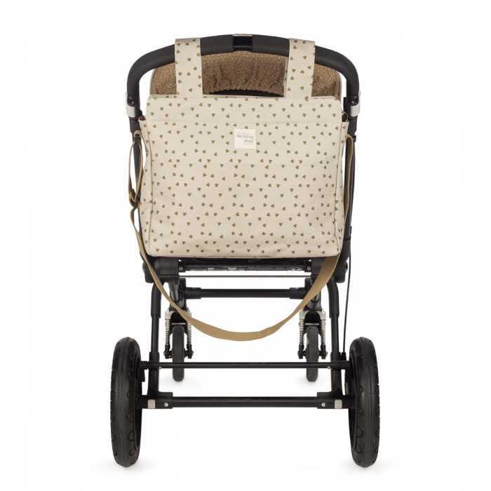 Pasito a Pasito Borsa Fasciatoio Poppy Cuori Cannella