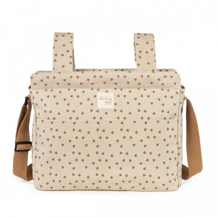 Pasito a Pasito Borsa Fasciatoio Poppy Cuori Cannella