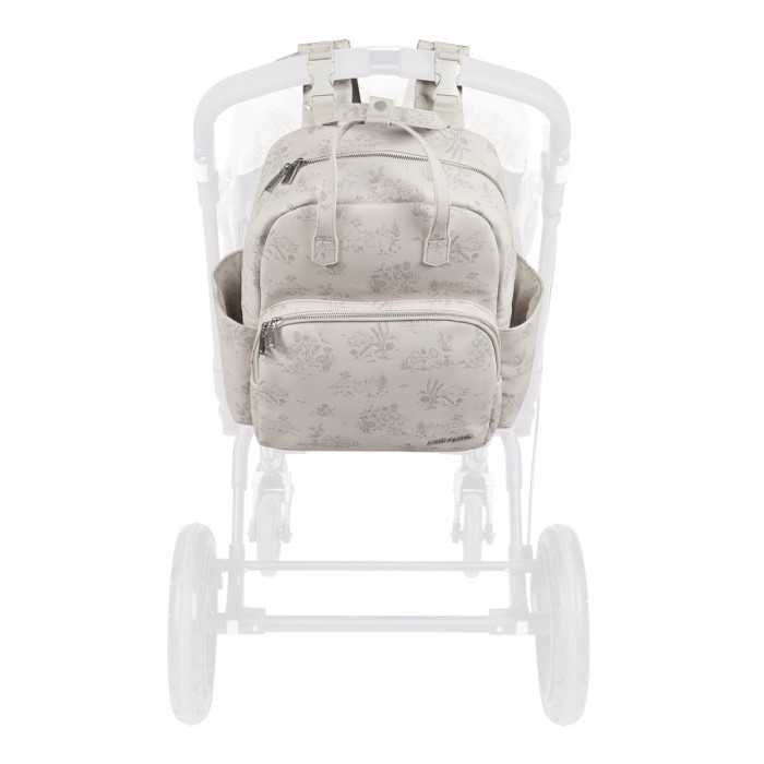 Pasito a Pasito Zaino Toile De Jouy Cream