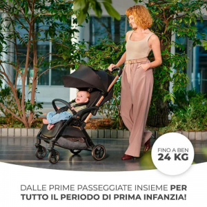 Kinderkraft passeggino leggero Apino Grey