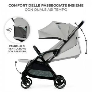 Kinderkraft passeggino leggero Apino Grey