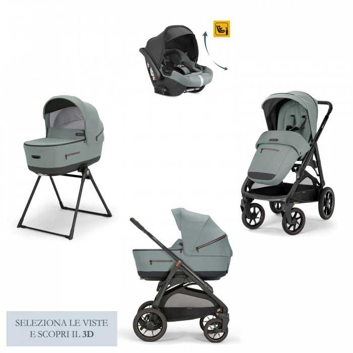 Inglesina Trio Aptica Xt Darwin Infant Recline Igloo Grey