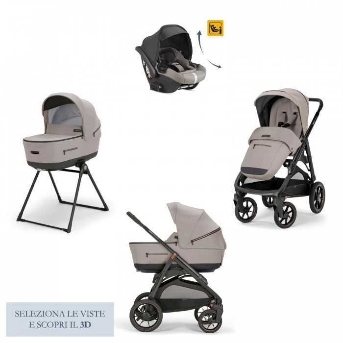 Inglesina Trio Aptica Xt Darwin Infant Recline Tundra Beige