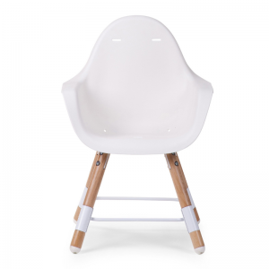 Childhome Seggiolone Evolu 2 in 1 Legno/Bianco