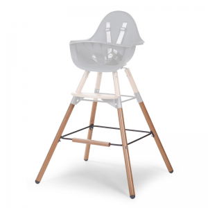 Childhome Extra Set Gambe Lunghe + Poggiapiedi Evolu 2 in 1 Legno/Antracite