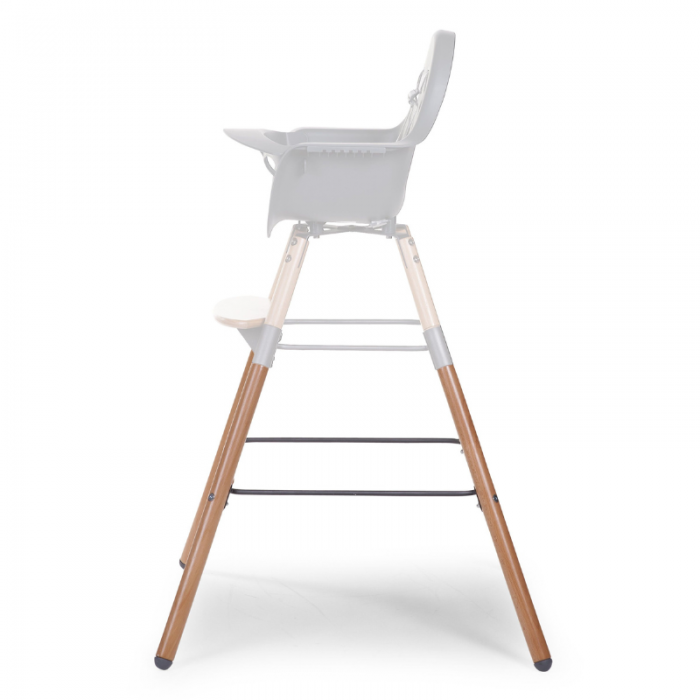 Childhome Extra Set Gambe Lunghe + Poggiapiedi Evolu 2 in 1 Legno/Antracite