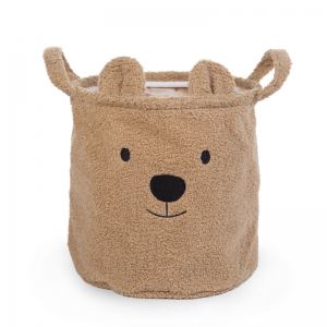 Childhome Cesto Portaoggetti 30X30X30 cm Teddy Brown