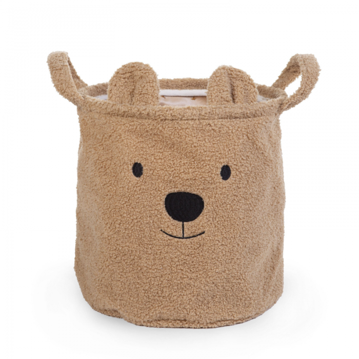 Childhome Cesto Portaoggetti 30X30X30 cm Teddy Brown