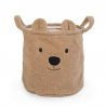 Childhome Cesto Portaoggetti 30X30X30 cm Teddy Brown