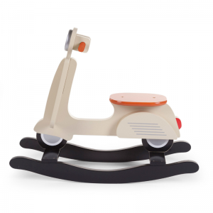 Childhome Vespa Scooter a Dondolo Crema