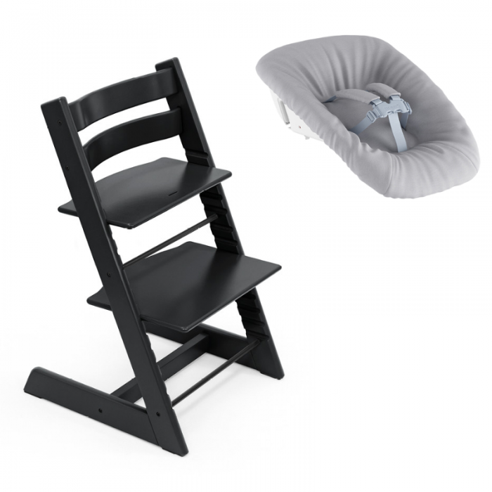 Stokke Promo Tripp Trapp Black con Newborn