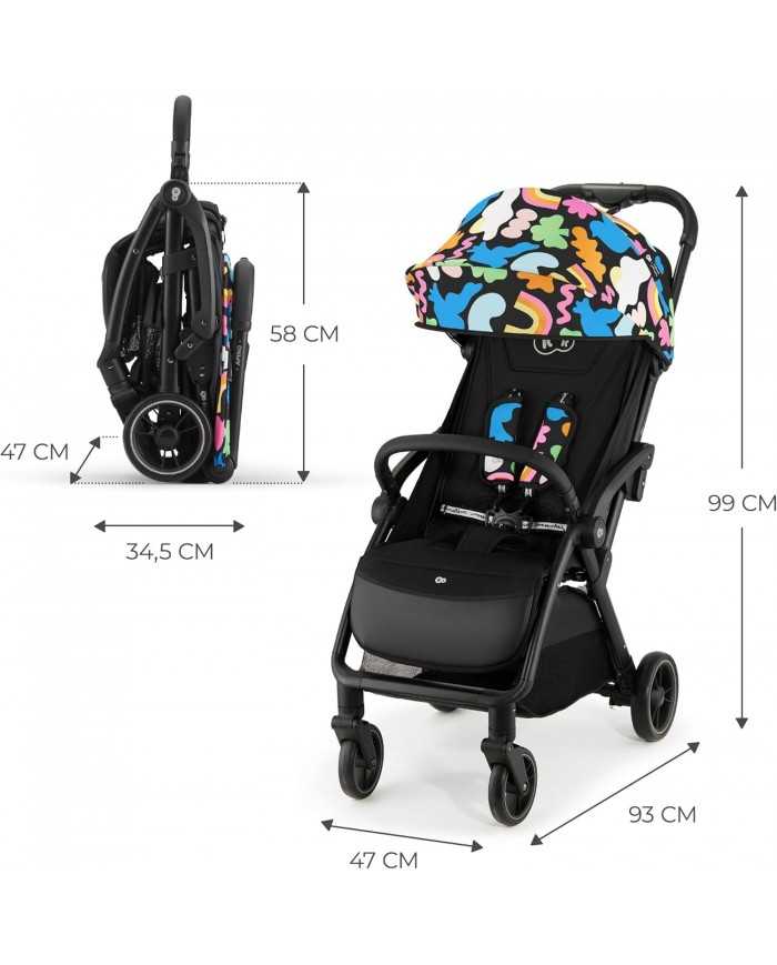 Kinderkraft passeggino leggero Apino Happy Shapes