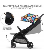 Kinderkraft passeggino leggero Apino Happy Shapes