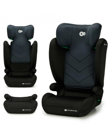 Kinderkraft Seggiolino Auto 2in1 I-SPARK i-Size Black