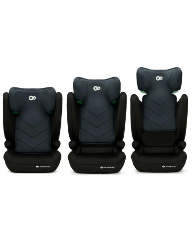 Kinderkraft Seggiolino Auto 2in1 I-SPARK i-Size Black