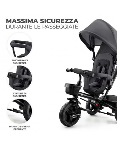 Kinderkraft Triciclo Aveo Malachite Grey