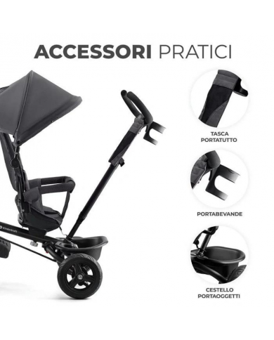 Kinderkraft Triciclo Aveo Malachite Grey