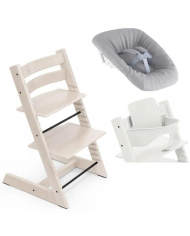 Stokke Promo Tripp Trapp Terracotta con Newborn e Baby Set