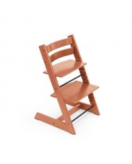 Stokke Promo Tripp Trapp Terracotta con Newborn e Baby Set