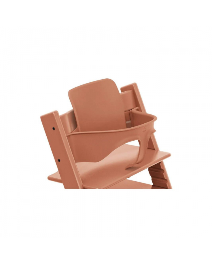 Stokke Promo Tripp Trapp Terracotta con Newborn e Baby Set