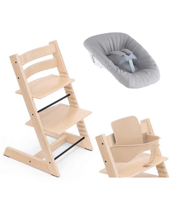 Stokke Promo Tripp Trapp Natural con Newborn e Baby Set