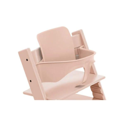 Stokke Promo Tripp Trapp Serene Pink con Newborn e Baby Set