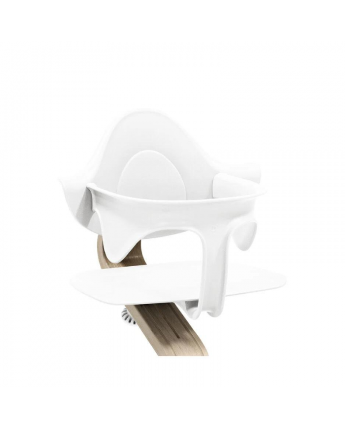 Stokke Promo Sedia Nomi Oak White Con Newborn e Babyset in Omaggio