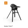 Stokke Clikk Midnight Black con cuscino omaggio Nordic Grey