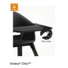 Stokke Clikk Midnight Black con cuscino omaggio Blueberry Boat