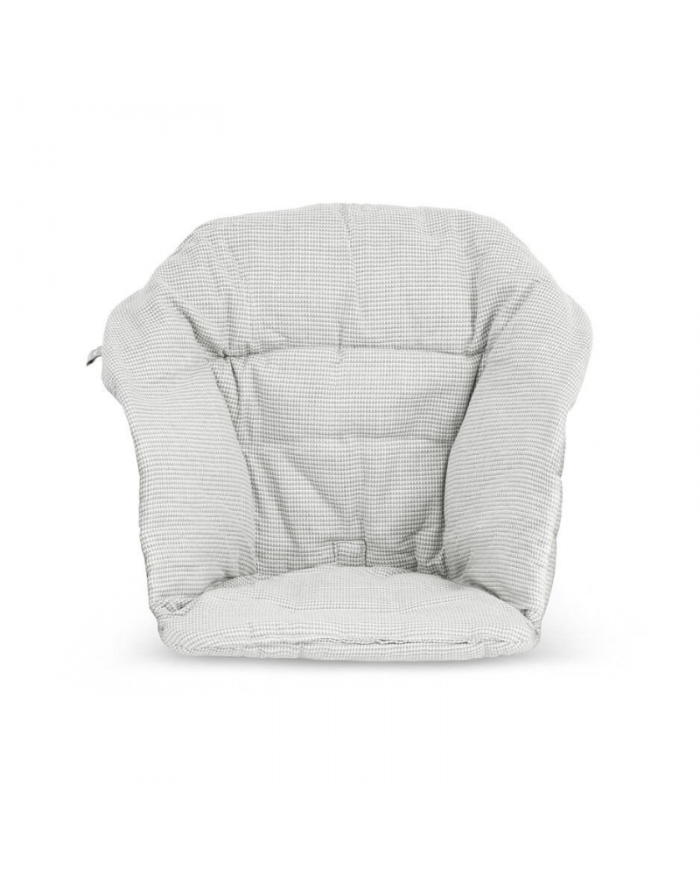 Stokke Clikk White con cuscino omaggio Nordic Grey