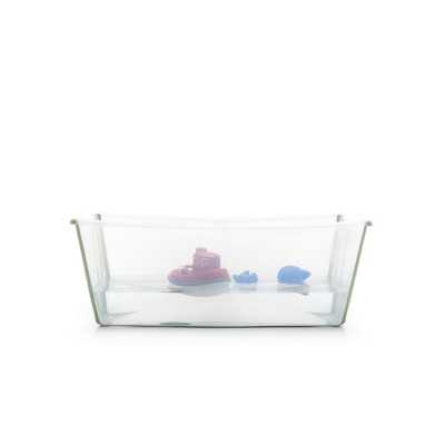 Stokke Flexi Bath X-Large Transparent Green con supporto